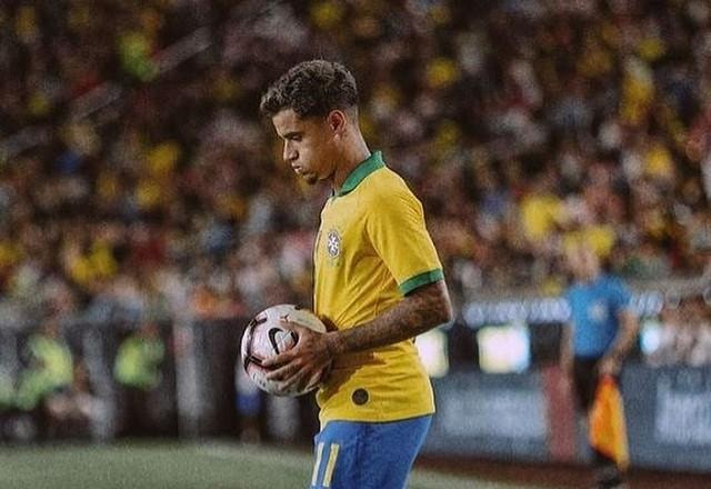 Imagem da noticia Coutinho lamenta lesão que o tirou da Copa: "Estarei presente de coração"