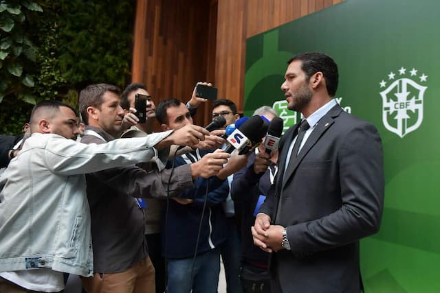 Presidente da CBF rebate Abel Ferreira após críticas sobre a arbitragem Presidente da CBF rebate Abel Ferreira após críticas sobre a arbitragem