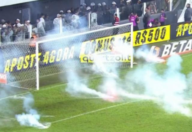 Imagem da noticia Santos x Corinthians: procurador do STJD pedirá interdição da Vila Belmiro