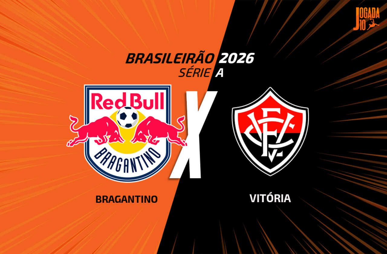 Imagem da noticia Bragantino x Vitória: onde assistir, escalações e arbitragem