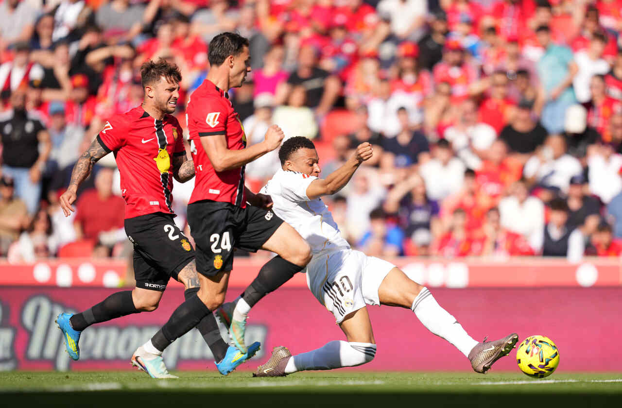 Imagem da noticia Real Madrid dá vexame diante do Mallorca e pode ver Barça disparar