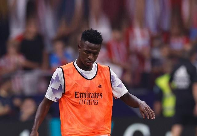 Imagem da noticia Racismo contra Vini Jr: LaLiga lista 24 "atos de violência" em Atlético x Real Madrid