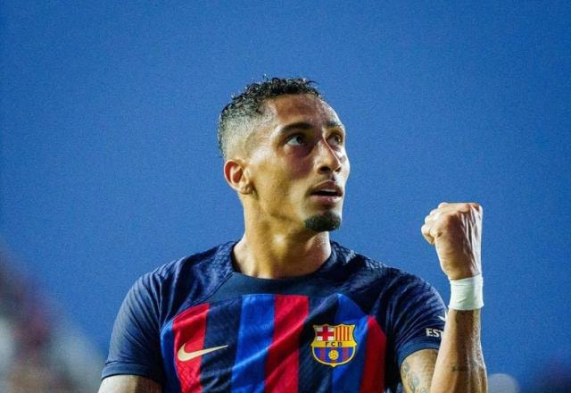 Imagem da noticia "Sonho realizado", define Raphinha sobre disputar a Champions pelo Barcelona