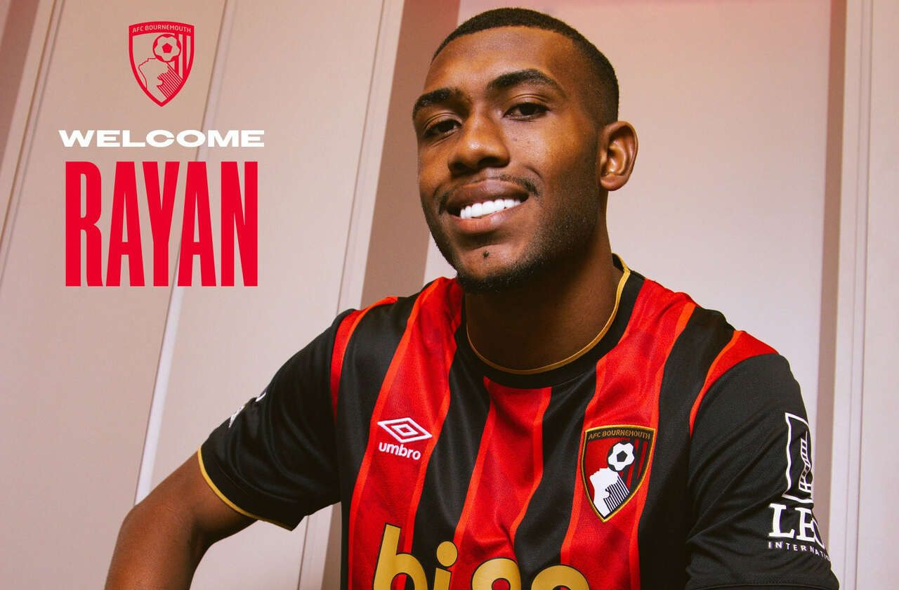 Imagem da noticia Bournemouth anuncia contratação de Rayan, ex-Vasco