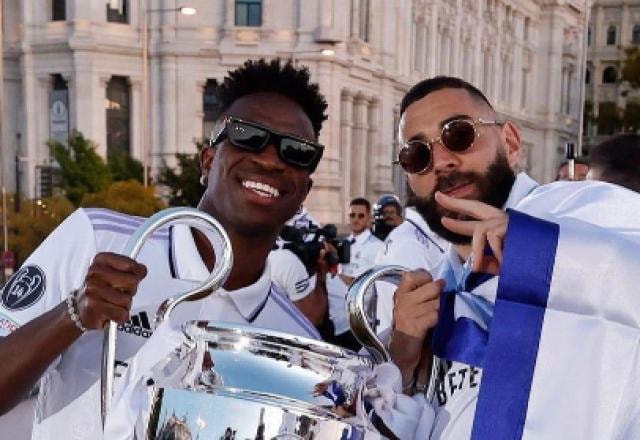 Imagem da noticia Real Madrid anuncia saída de Benzema, e Vini Jr. se despede: "Inesquecível"
