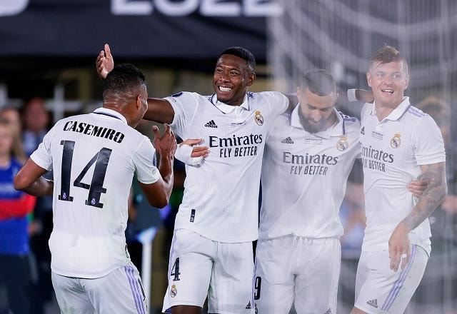 Imagem da noticia Real Madrid vence Eintracht Frankfurt e é pentacampeão da Supercopa da Uefa