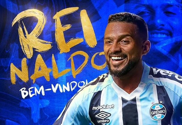 Imagem da noticia Grêmio anuncia contratação do lateral-esquerdo Reinaldo, ex-São Paulo