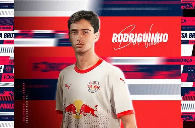 RB Bragantino anuncia a contratação de Rodriguinho, ex-São Paulo RB Bragantino anuncia a contratação de Rodriguinho, ex-São Paulo