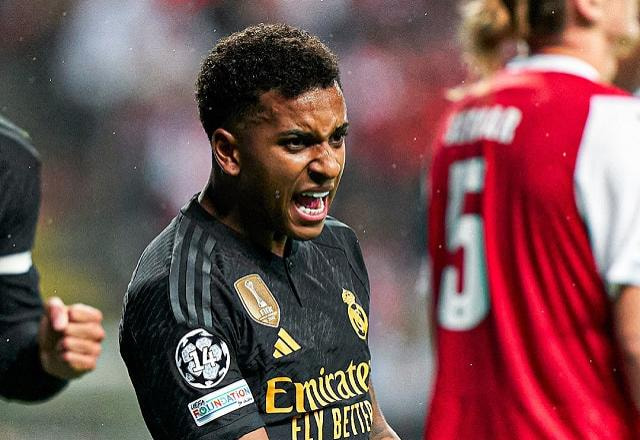 Imagem da noticia Vini e Rodrygo brilham, Real Madrid vence o Braga e segue 100% na Champions