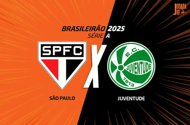 São Paulo x Juventude: onde assistir, escalações e arbitragem São Paulo x Juventude: onde assistir, escalações e arbitragem