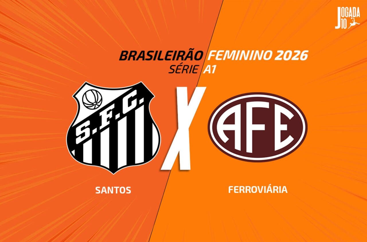 Imagem da noticia Santos x Ferroviária (feminino): onde assistir, escalações e arbitragem