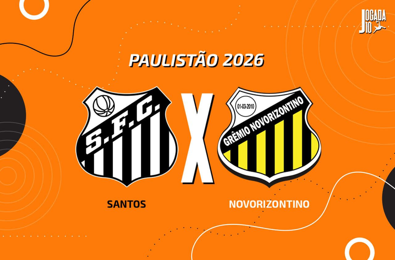 Imagem da noticia Santos x Novorizontino: onde assistir, escalações e arbitragem