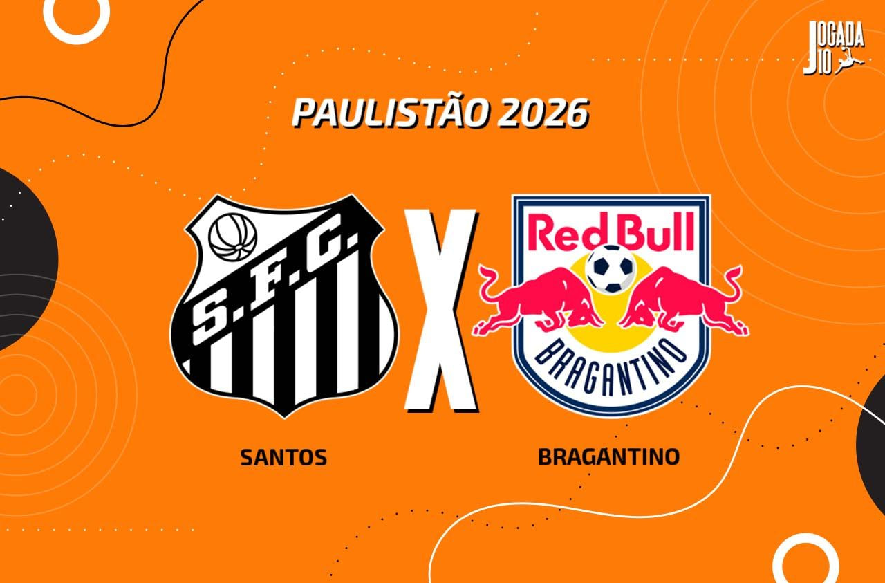 Imagem da noticia Santos x RB Bragantino: onde assistir, escalações e arbitragem