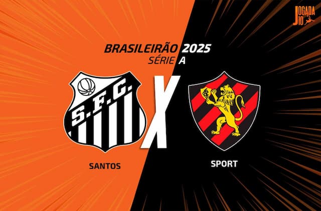 Santos x Sport: onde assistir, escalações e arbitragem Santos x Sport: onde assistir, escalações e arbitragem