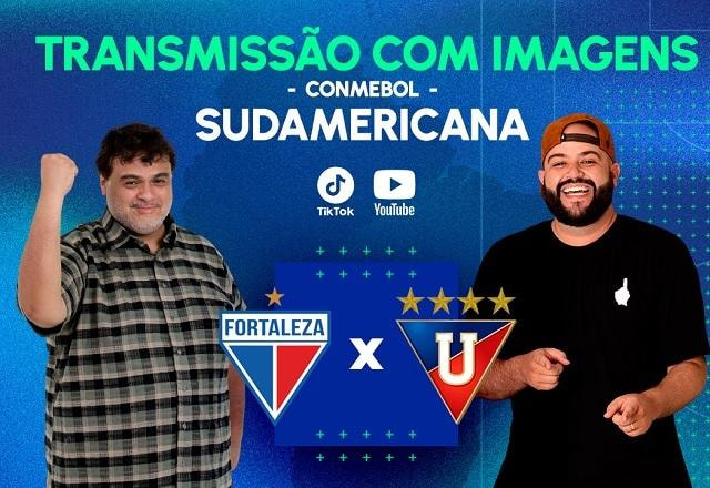 Imagem da noticia SBT Sports terá narração descontraída de Fortaleza x LDU pela Sul-Americana