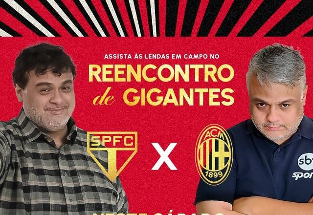Imagem da noticia SBT Sports terá narração descontraída de São Paulo x Milan no Morumbi