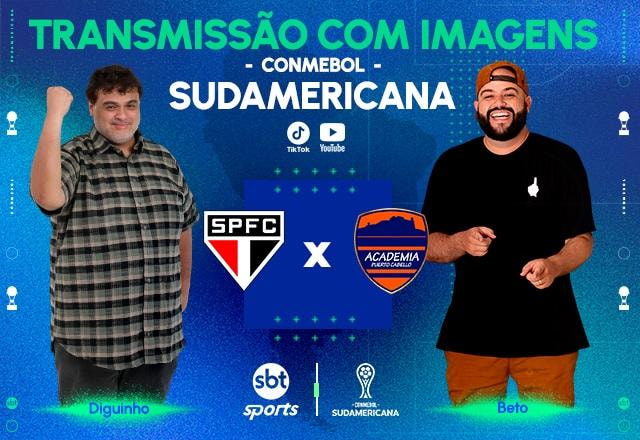 Imagem da noticia SBT Sports terá transmissão "alternativa" de São Paulo x Puerto Cabello