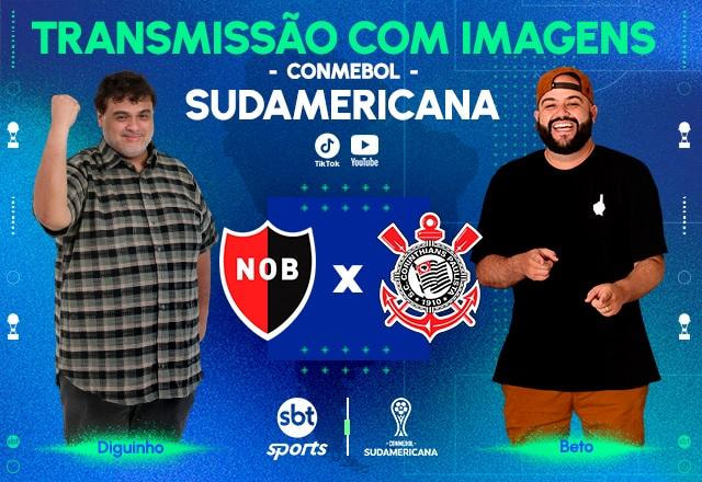 Imagem da noticia SBT Sports terá transmissão descontraída de Newell's Old Boys x Corinthians