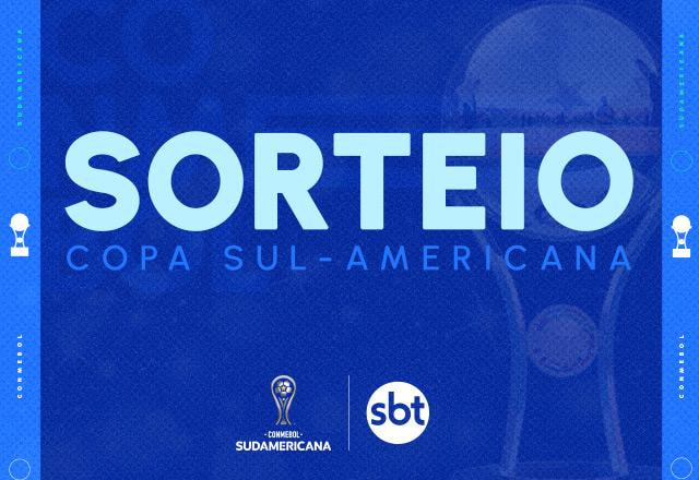 Imagem da noticia SBT Sports transmite sorteio dos grupos da Sul-Americana e Libertadores