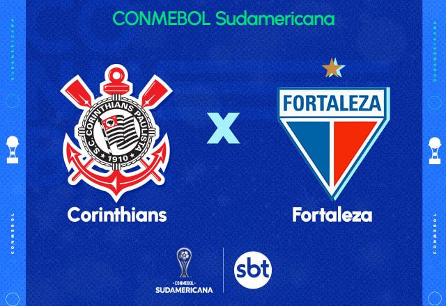 Imagem da noticia SBT transmite Corinthians x Fortaleza pela Copa Sul-Americana