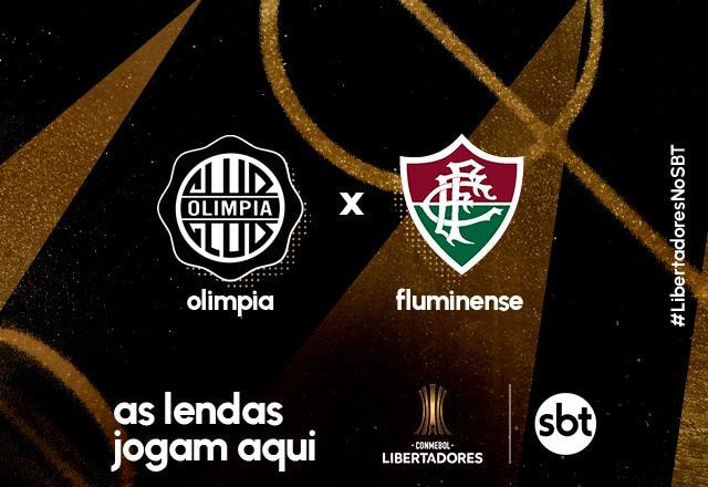 Imagem da noticia SBT transmite Olimpia x Fluminense pela terceira fase da Libertadores