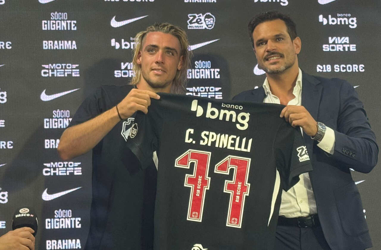 Imagem da noticia Spinelli explica escolha por número de Rayan em apresentação no Vasco