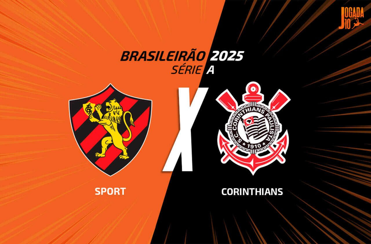 Imagem da noticia Sport x Corinthians: onde assistir, escalações e arbitragem
