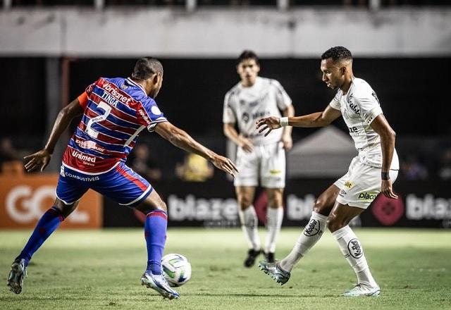 Imagem da noticia Santos perde para o Fortaleza e é rebaixado à Série B