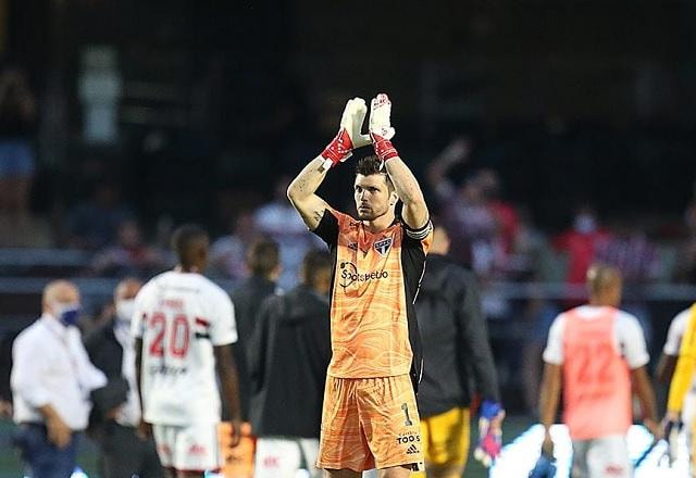 Imagem da noticia São Paulo confirma saída de Volpi, e goleiro se despede: "Fiz o meu melhor"