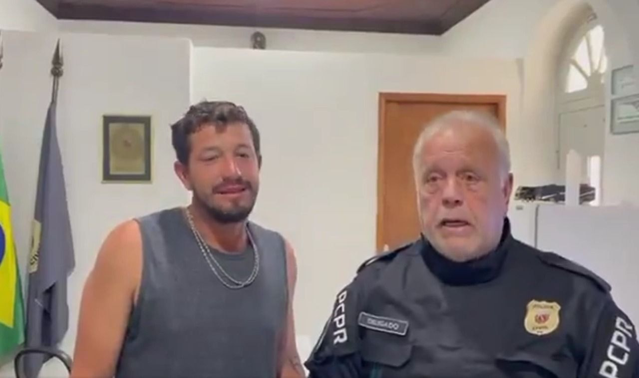 Imagem da noticia Agressor de Hugo Souza, do Corinthians, se apresenta à polícia