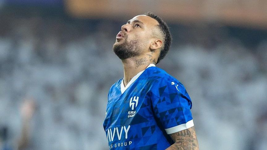 Imagem da noticia Neymar é substituído após sentir lesão em 2º jogo após retorno ao Al-Hilal