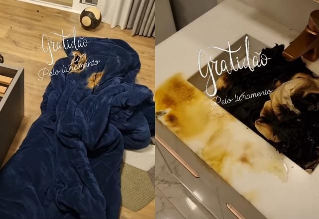 Imagem da noticia Sobrevivente da tragédia da Chape relata incêndio no quarto do filho: "Era pra ter morrido"