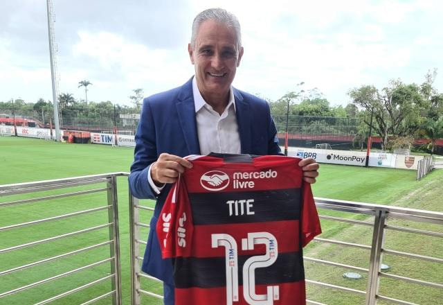 Imagem da noticia Tite fala pela primeira vez como técnico do Flamengo: "Responsabilidade grande"