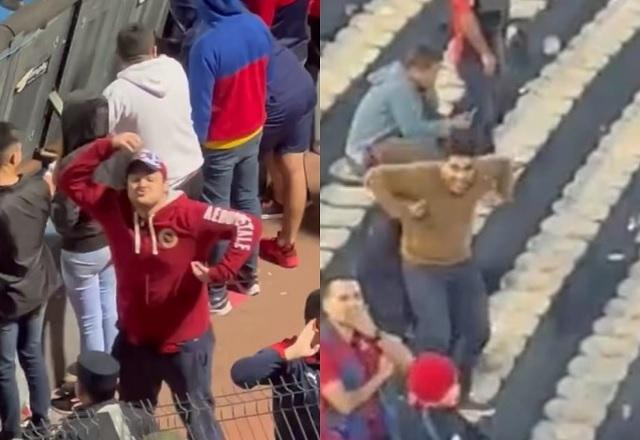 Imagem da noticia Torcedores do Cerro Porteño imitam macaco para palmeirenses