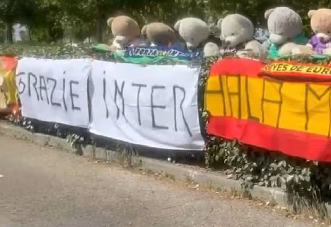 Imagem da noticia Torcedores do Real Madrid provocam Barcelona após eliminação: “Obrigado, Inter"