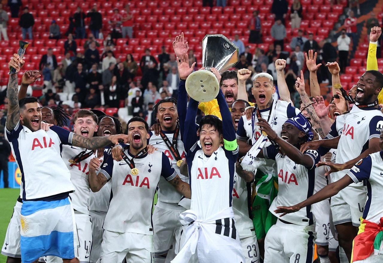 Imagem da noticia Son fica sem medalha após conquistar Europa League com o Tottenham; entenda