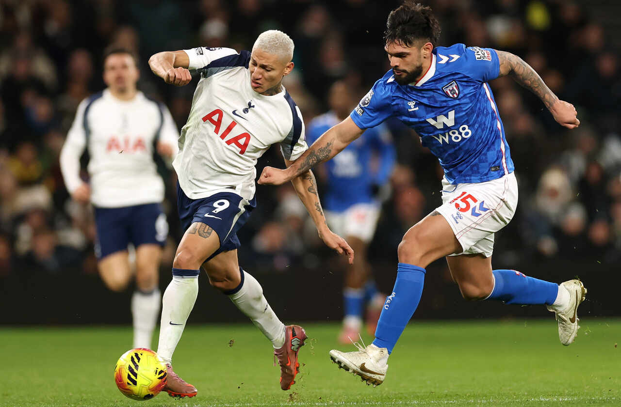 Imagem da noticia Com Richarlison em campo, Tottenham sofre empate do Sunderland no fim