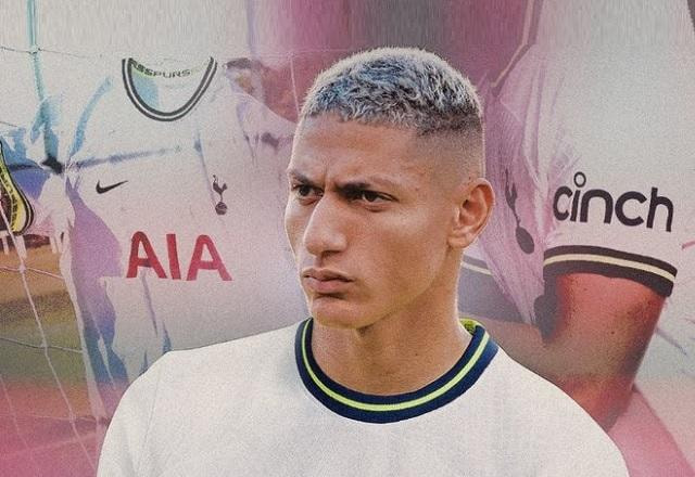Imagem da noticia Tottenham anuncia a contratação do atacante Richarlison: "Hots...pruuuu"