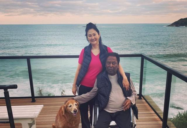 Imagem da noticia Um mês após morte de Pelé, viúva escreve carta: "Queria minutos a mais"