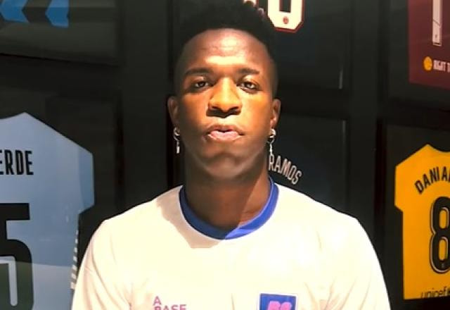 Imagem da noticia Vini Jr: "A felicidade de um preto brasileiro, vitorioso na Europa, incomoda muito mais"