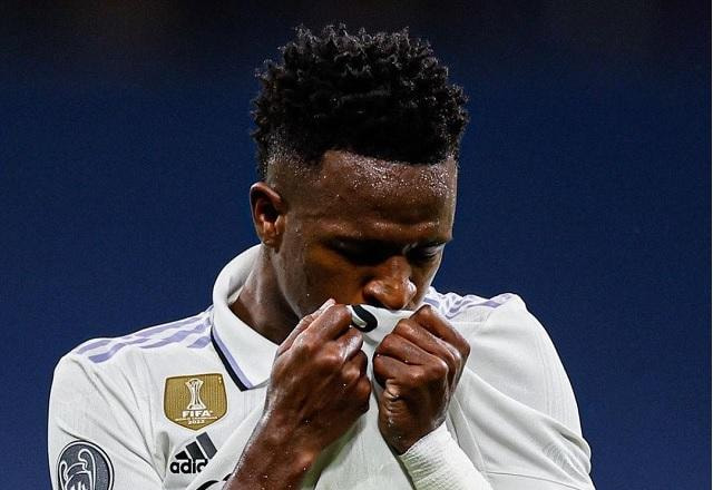 Imagem da noticia Real Madrid denuncia crime de racismo contra Vinícius Jr ao MP espanhol