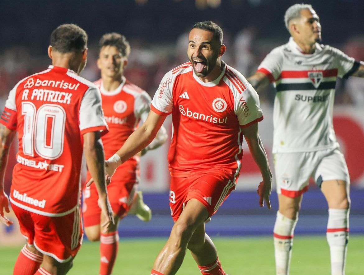 Imagem da noticia Com time alternativo, São Paulo perde de virada para o Internacional no Morumbis