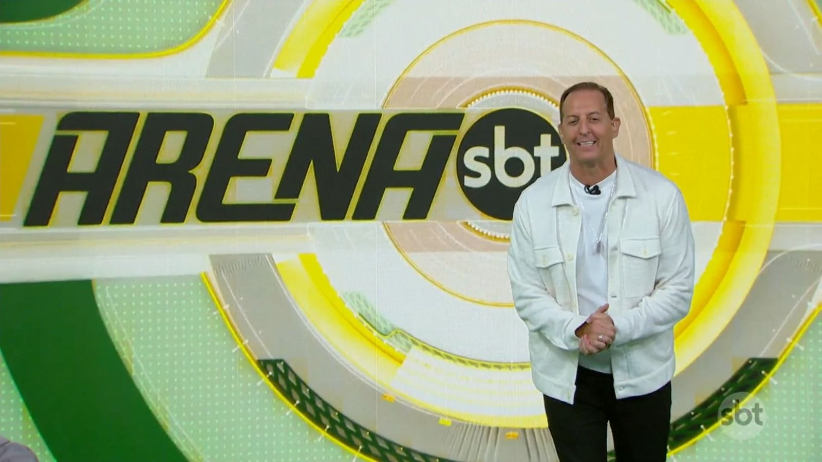 Imagem da noticia Com Benja, Arena SBT traz novidades do mercado da bola e conflito entre Leila e Dudu