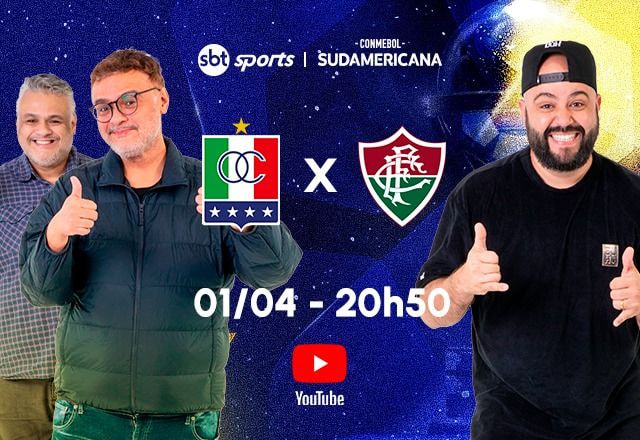 Imagem da noticia Once Caldas x Fluminense terá transmissão descontraída no YouTube do SBT Sports