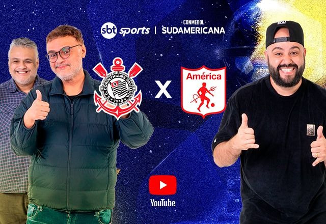Imagem da noticia Ao vivo e com imagens: assista Corinthians x América de Cali com Diguinho Coruja