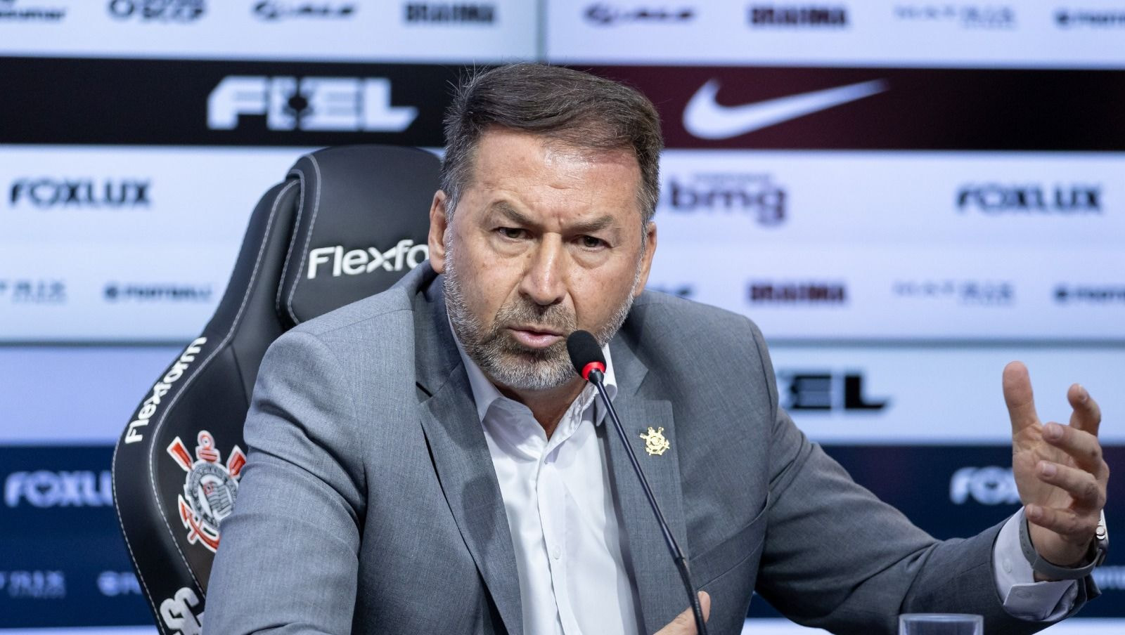 Imagem da noticia Aliados de Augusto Melo se pronunciam e pedem reforma no estatuto do Corinthians