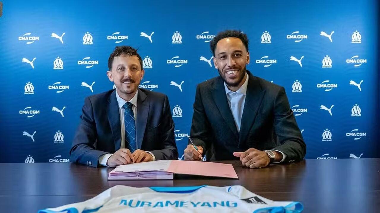 Imagem da noticia Olympique anuncia retorno de Aubameyang