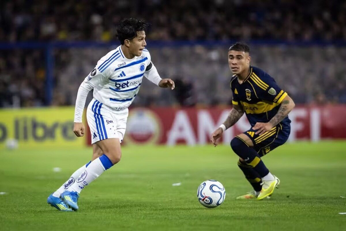 Imagem da noticia Lucas Romero rebate Paredes após polêmicas em Boca Juniors x Cruzeiro
