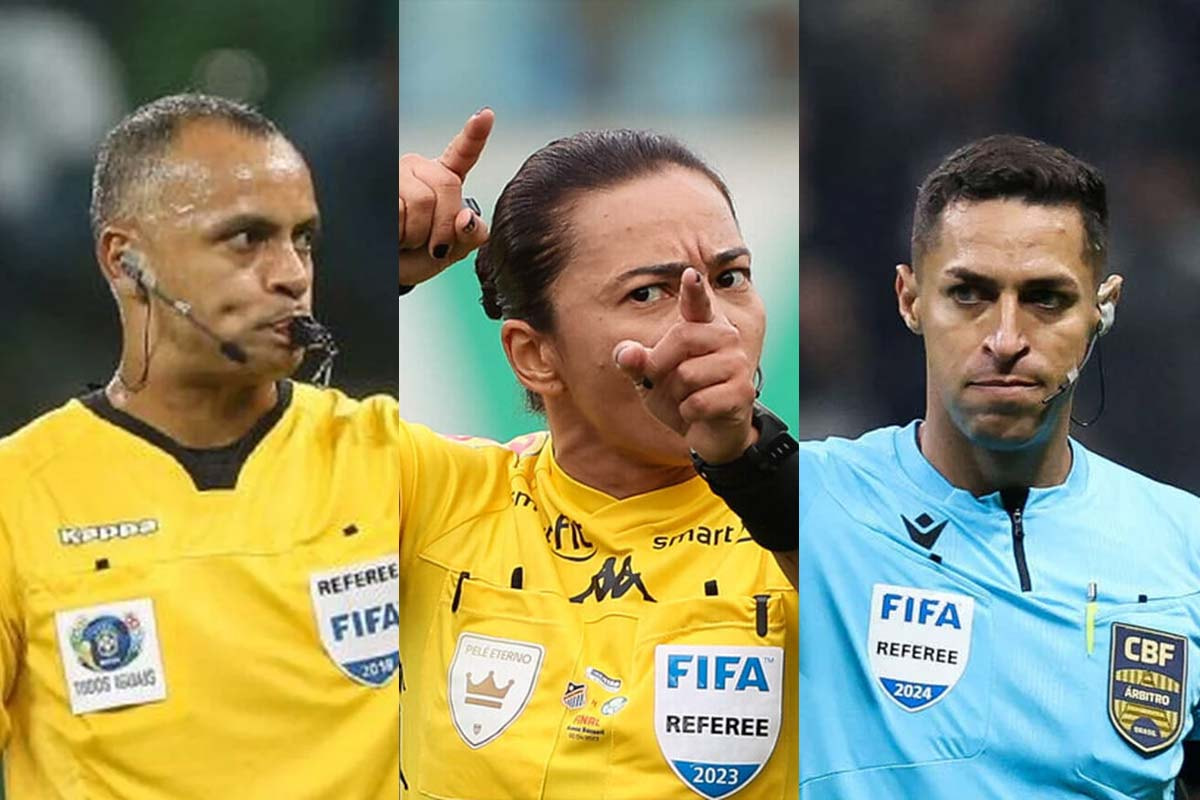 Imagem da noticia Saiba quem são os árbitros profissionais escolhidos pela CBF