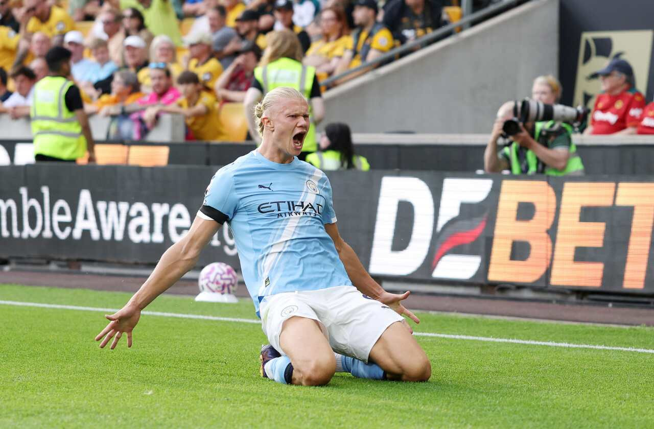 Imagem da noticia Haaland e Reijnders comandam goleada do City sobre o Wolverhampton